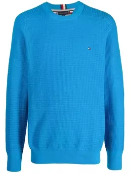 Фактурный джемпер Tommy Hilfiger, синий
