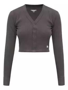 Фактурный топ Alexander Wang, серый