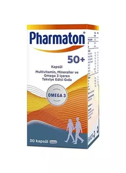 Фарматон 50 плюс 30 капсул PHARMATON