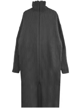 FEAR OF GOD ESSENTIALS кардиган в рубчик, черный