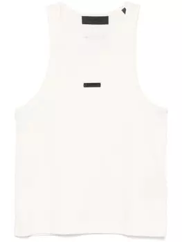 FEAR OF GOD ESSENTIALS топ с логотипом, серый