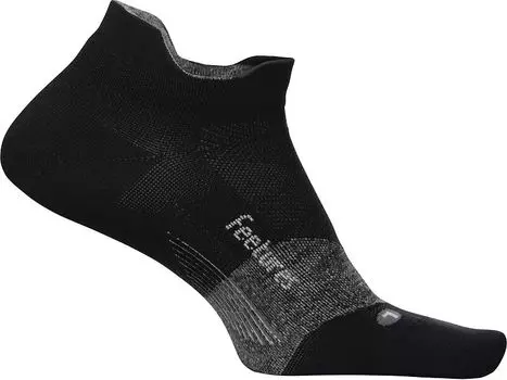 Feetures! Ультралегкие носки Elite No Show Tab, черный