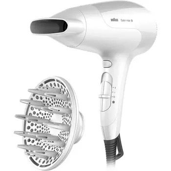Фен Белый 2000 Вт, Braun