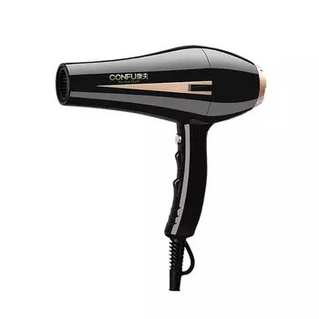 Фен для волос 2400W с терморегуляцией и быстрой сушкой KF-8894 Confu, Sage Black