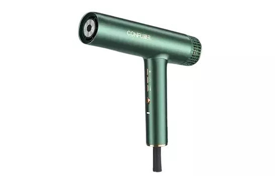 Фен для волос Confu, Matte Green (Professional)