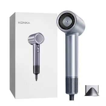 Фен для волос Konka, Galaxy Silver