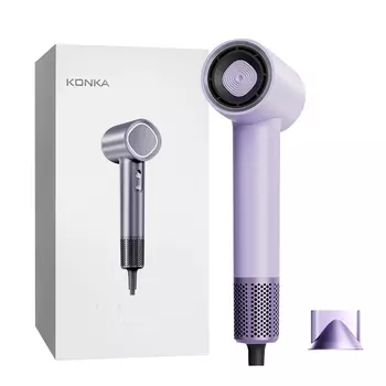 Фен для волос Konka, Milk Taro Purple