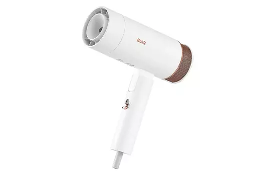 Фен L1 1600 Вт с холодным и горячим воздухом Bair, L102s white [800W dormitory]