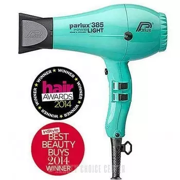 Фен Parlux 385 PowerLight с ионизацией и керамикой - синий
