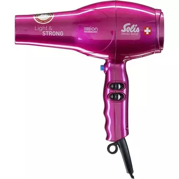 Фен Swiss Light & Strong Pink, Solis