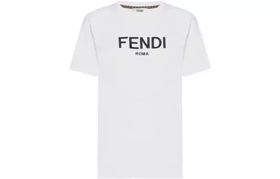 FENDI Футболка женская SS23 белая