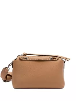 FENDI кожаная сумка-тоут, серый