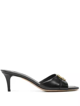 FENDI мюли Ffold 55, черный