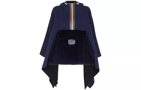 FENDI Плащ женский синие