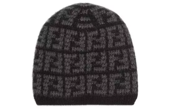 FENDI Шапка мужская черная