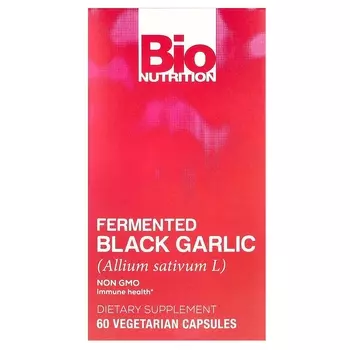 Ферментированный черный чеснок Bio Nutrition, 60 капсул