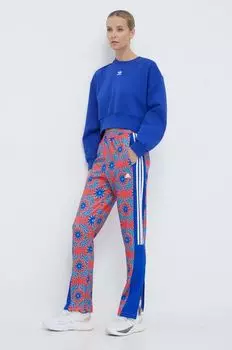 ФЕРМНЫЕ спортивные штаны adidas, красный
