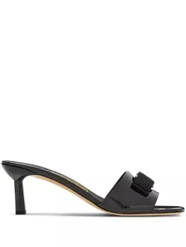 Ferragamo босоножки Vara Bow 55, черный