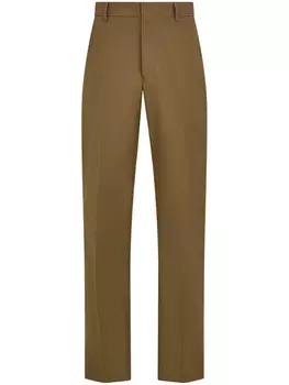 Ferragamo брюки с карманами, зеленый