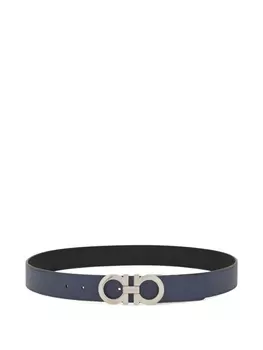 Ferragamo двусторонний ремень, серый