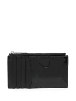 Ferragamo картхолдер с вырезами, черный