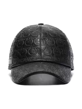 Ferragamo кепка Gancini, черный