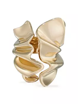 Ferragamo кольцо Drape, золотой