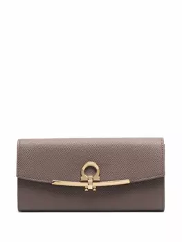 Ferragamo кошелек Continental, коричневый