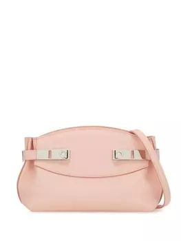 Ferragamo маленький клатч Hug, розовый