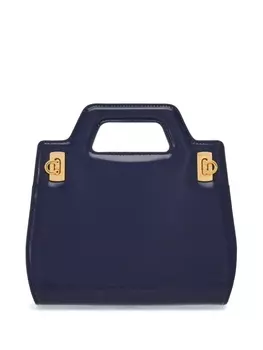 Ferragamo мини-сумка Wanda с пряжкой Gancini, синий