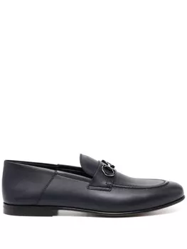 Ferragamo мокасины Gancini, синий