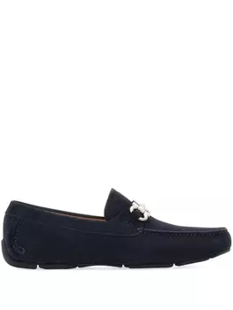 Ferragamo мокасины Gancini, синий