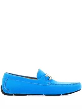Ferragamo мокасины Gancini, синий