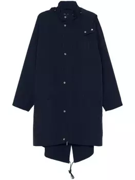 Ferragamo парка с капюшоном, синий