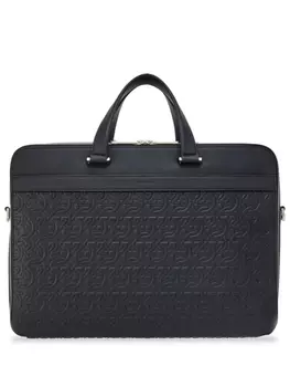 Ferragamo портфель Gancini, черный