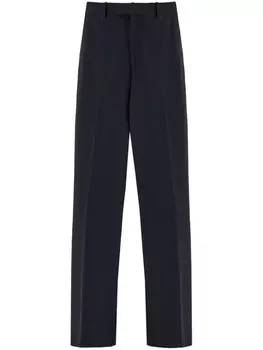 Ferragamo прямые брюки, черный