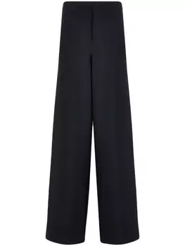 Ferragamo прямые брюки с карманами, черный