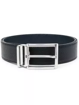 Ferragamo ремень с пряжкой, черный