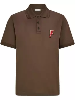 Ferragamo рубашка поло, коричневый