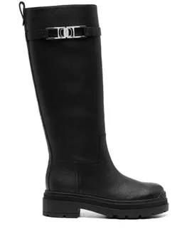 Ferragamo сапоги Stivale Ryder, черный