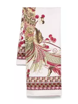 Ferragamo шелковый платок, розовый