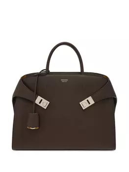 Ferragamo сумка-тоут Hug, коричневый