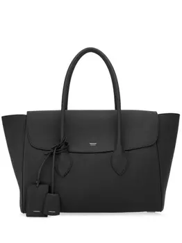 Ferragamo сумка-тоут с логотипом, черный