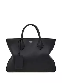 Ferragamo сумка-тоут с монограммой, черный