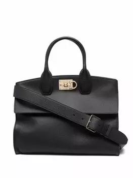 Ferragamo сумка-тоут The Studio Soft, черный