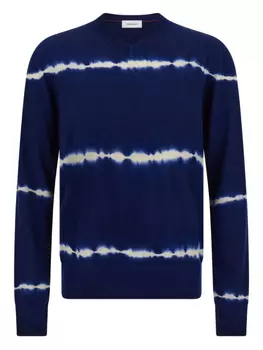 Ferragamo свитер из вирджинской шерсти, синий