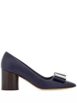 Ferragamo туфли Double Bow, синий