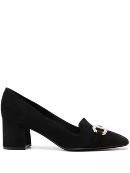 Ferragamo туфли Gancini 60, черный