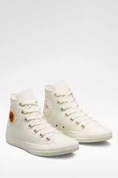 Фестивальные высокие спортивные туфли Converse, белый