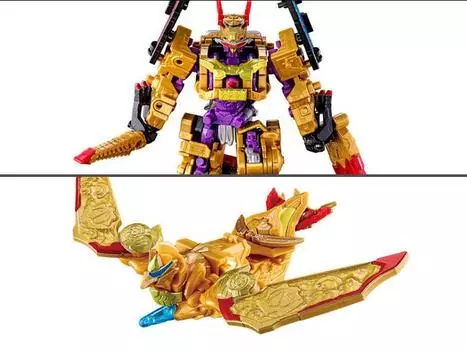 Фигурка Avataro Sentai Donbrothers Mini-Pla SP02 Toradoragonjin & Omikoshi Phoenix Set Bandai Spirits